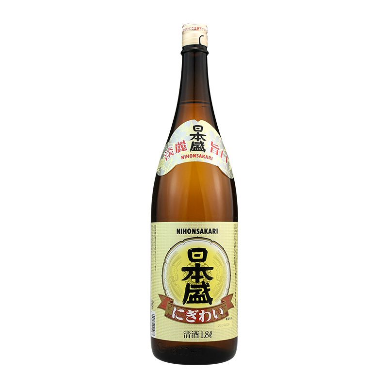 日本盛牌旺淡丽甘口清酒1.8L