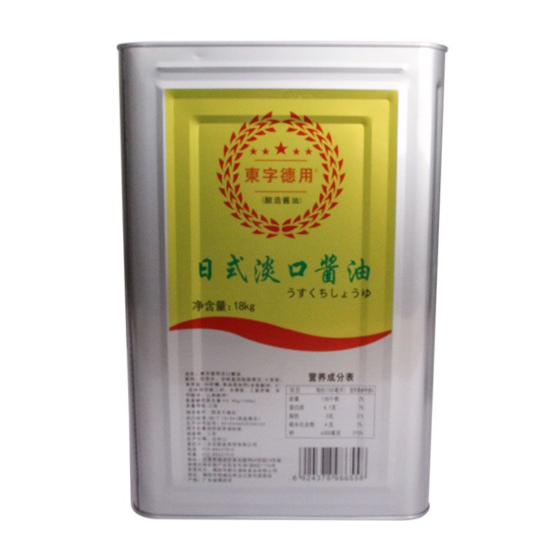 东字淡口酱油18L