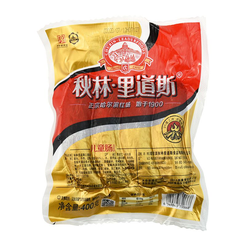 秋林儿童肠400g