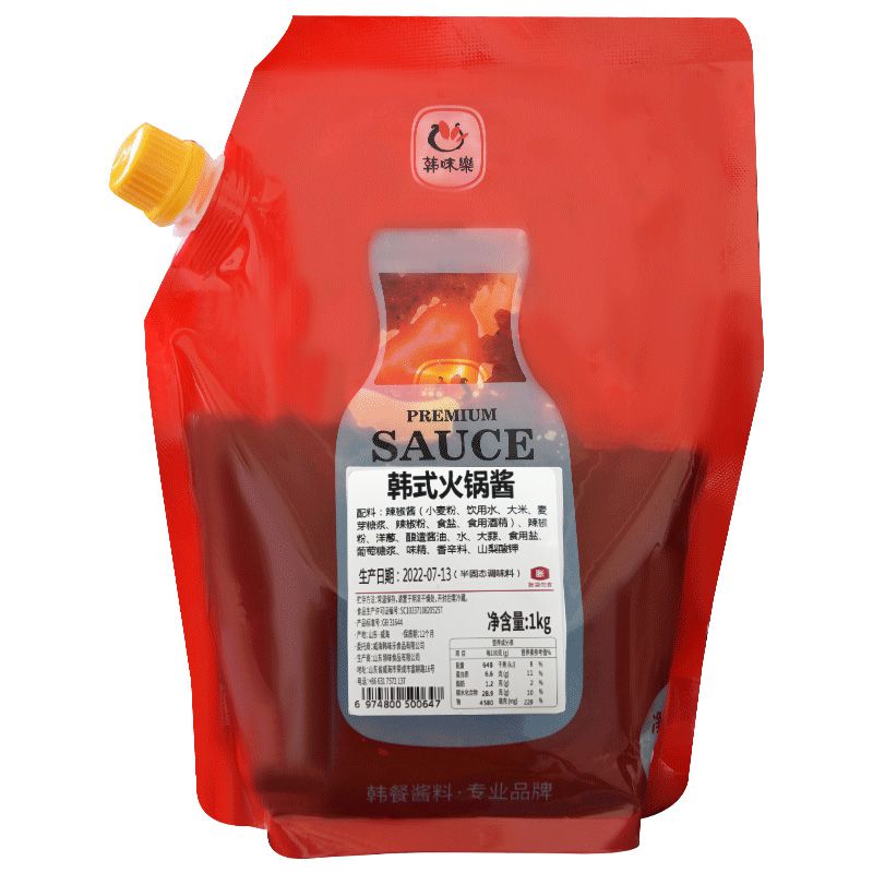 韩式火锅酱1kg