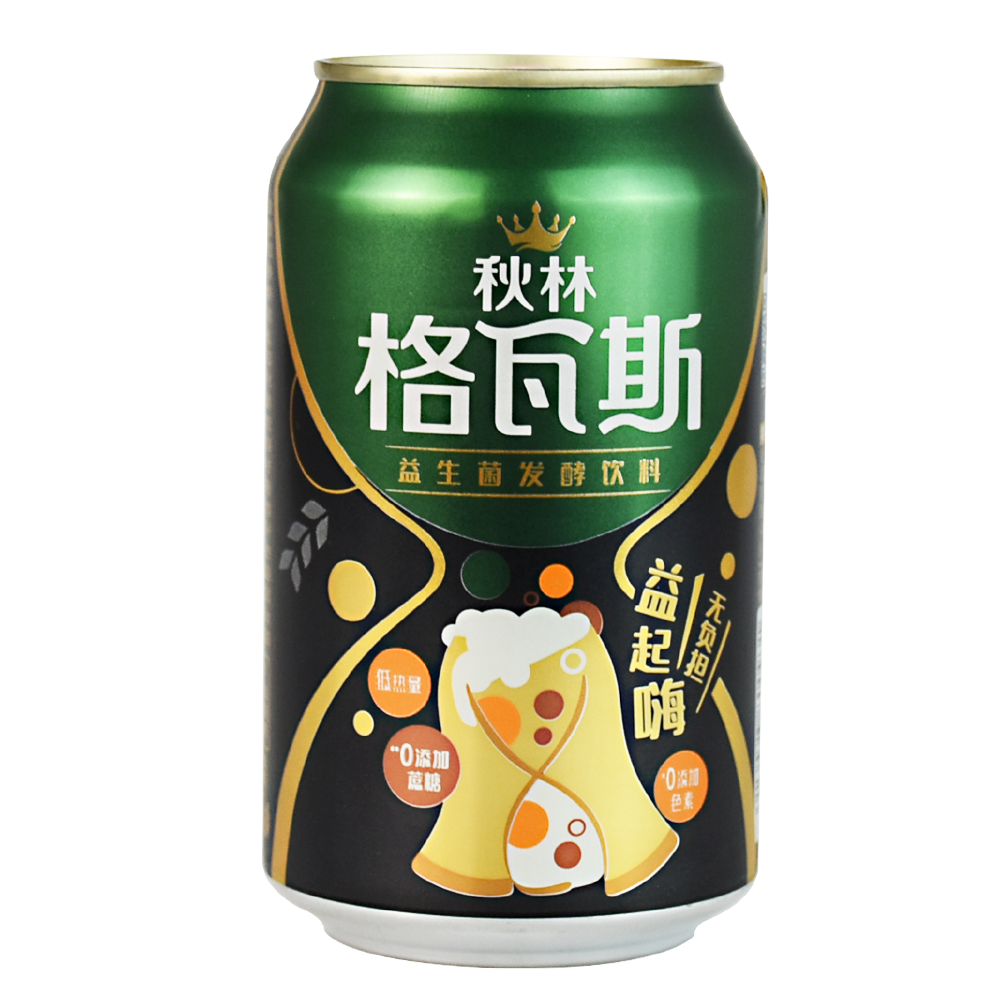 秋林格瓦斯330ML（黑麦芽）
