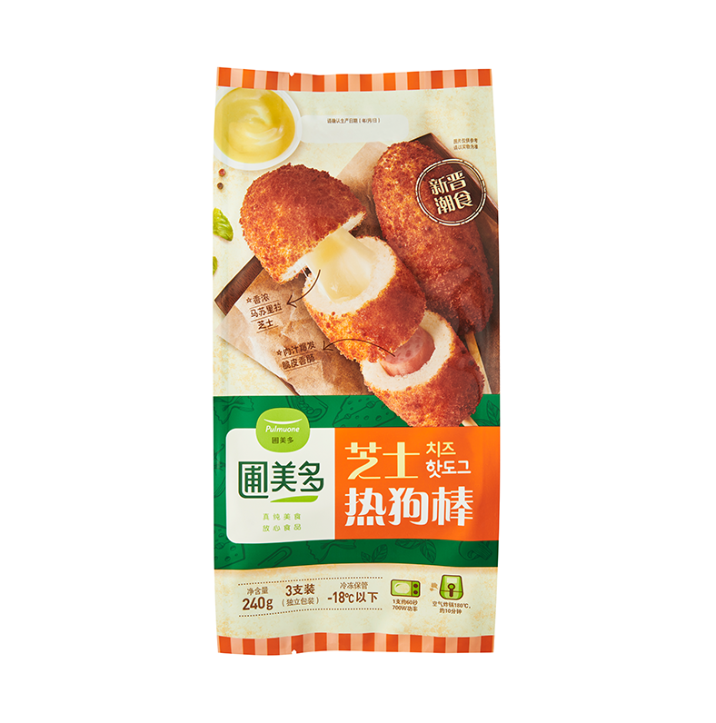 芝士热狗棒240g