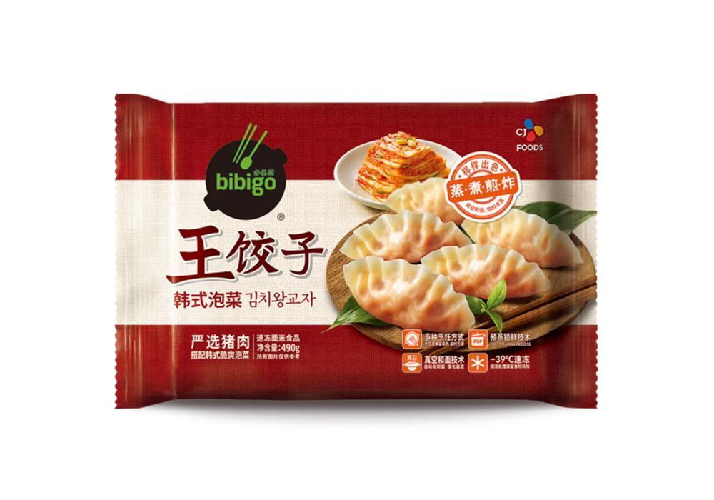 必品阁韩式泡菜王饺子490g