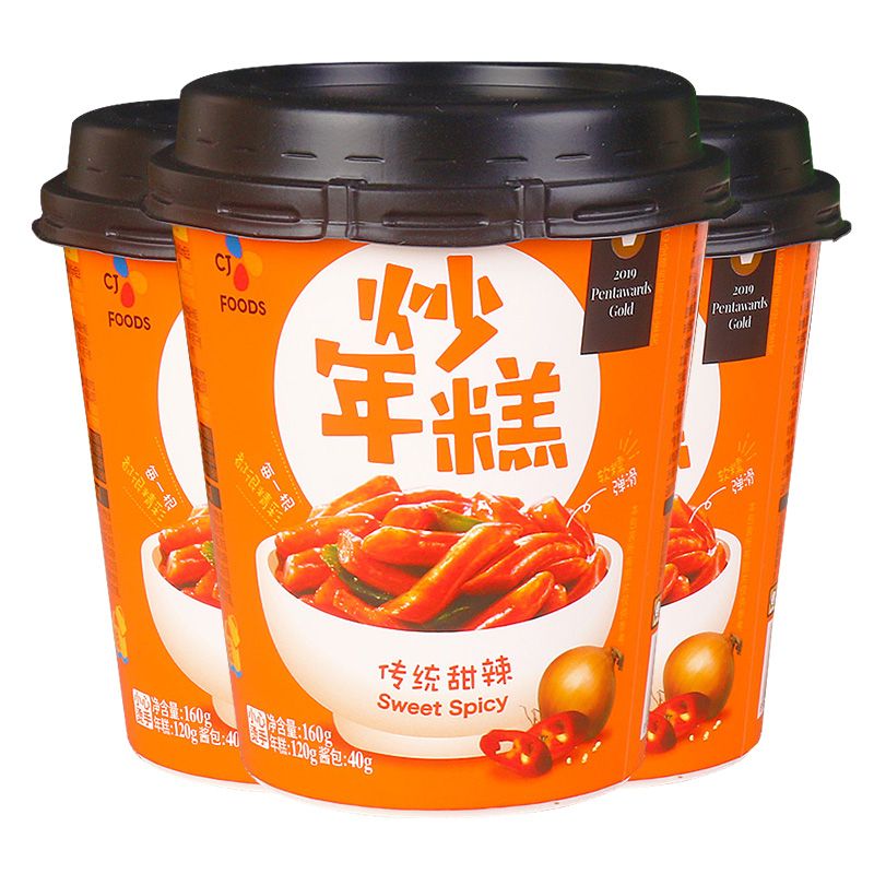 传统甜辣炒年糕160g