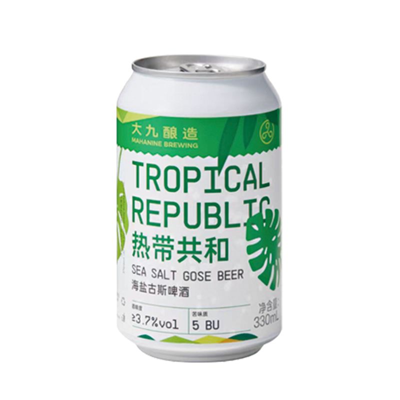 大九热带共和海盐古斯啤酒